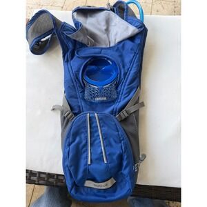 CamelBak‎ Rogue light Hydration Pack Blue Grey Cycling Hiking Backpack w Bladder